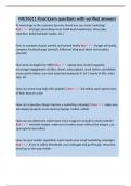 MGT6311 Final Exam questions with verified answers&period;