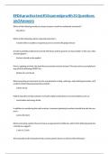 EFDA practice test -1 Exam edge with 31 Questions and Answers&period;