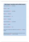POB Chapter 3 questions with verified answers&period;