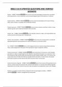 HBSE II CH 9 UPDATED QUESTIONS AND VERIFIED ANSWERS