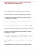 SCRIBEAMERICA OUTPATIENT FINAL EXAM LATEST REAL EXAM 150 QUESTIONS AND CORRECT ANSWERS &lpar;VERIFIED ANSWERS&rpar; &vert;AGRADE