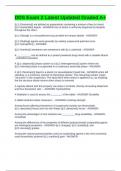 DDS Exam 2 Latest Updated Graded A&plus;