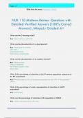NUR 110 Midterm Review Questions with  Detailed Verified Answers &lpar;100&percnt; Correct  Answers&rpar; &sol;Already Graded A&plus; What are the 3 learning styles&quest; Ans&colon; Visual&comma; auditory&comma; and tactile