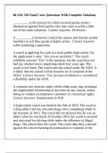 BLAW 316 Final Cont&period; Questions With Complete Solutions