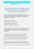Pharm HESI Practice Exam Questions with  Detailed Verified Answers &lpar;100&percnt; Correct  Answers&rpar; &sol;Already Graded A&plus; The nurse is caring for a client who has taken atenolol for 2 years&period; The  healthcare provider recently changed the medication to enalapril to man