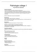 Pathologie Jaar 1 Samenvatting