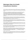Washington State Life & Health Comprehensive QUESTIONS AND CORRECT DETAILED ANSWERS 2025&sol;2026 &lpar;VERIFIED ANSWERS&rpar; &vert;ALREADY GRADED A&plus;&vert;&vert;BRAND NEW&excl;&excl;