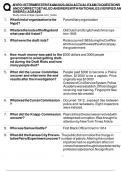 NYPD 1ST TRIMESTER EXAM 2025 ACTUAL EXAM 70 QUESTIONS AND CORRECT DETAILED ANSWERS WITH RATIONALES &lpar;VERIFIED ANSWERS&rpar; &vert;AGRADE