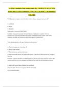 NUR 305 Cumulative final exam example Q's &vert; COMPLETE QUESTIONS WITH 100&percnt; RATED CORRECT ANSWERS &vert; GRADED A&plus;&vert; 2025 LATEST UPDATED