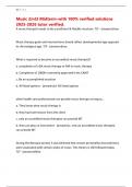 Music 2mt3 Midterm-with 100&percnt; verified solutions 2025-2026 tutor verified&period;