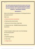 NIC KNOWLEDGE EXAM AND PRACTICE EXAM LATEST 2025  ACTUAL EXAM WITH COMPLETE QUESTIONS AND CORRECT  DETAILED ANSWERS &lpar;100&percnt; VERIFIED ANSWERS&rpar; &vert;ALREADY  GRADED A&plus;&vert; &vert;&vert;PROFESSOR VERIFIED&vert;&vert;   &vert;&vert;BRANDNEW&excl;&excl;&excl;&vert;&vert; 