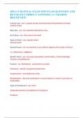 SPEA-V184 FINAL EXAM 2025 EXAM QUESTION AND DETAILED CORRECT ANSWERS &vert; A&plus; GRADED BRAND NEW