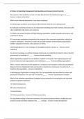A Preface to Marketing Management Quiz Questions and Answers Solved Correctly 