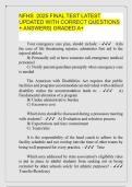 NFHS 2025 FINAL TEST LATEST UPDATED WITH CORRECT QUESTIONS &plus; ANSWERS&vert; GRADED A&plus;