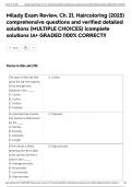 Milady Exam Review&comma; Ch&period; 21&comma; Haircoloring &lpar;2025&rpar; comprehensive questions and verified detailed solutions &lpar;MULTIPLE CHOICES&rpar; &vert;complete solutions &vert;A&plus; GRADED &vert;100&percnt; CORRECT&excl;&excl;
