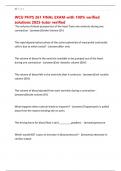 WCU PHYS 261 FINAL EXAM-with 100&percnt; verified solutions 2025-tutor verified
