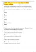 AAPC - Chapter 5 Review Exam Test with 100&percnt; Verified Answers