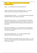 AAPC - Chapter 5 Review Exam Test with 100&percnt; Verified Answers