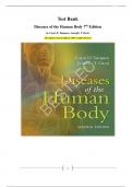 Test Bank Diseases of the Human Body 7 th Edition by Carol D&period; Tamparo&comma; Jennifer T&period; Davis All Chapters&vert; Latest Edition&vert; 100&percnt; verified Answers