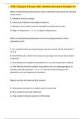 CNA Chapter 9 Exam with Verified Answers Graded A&plus;