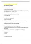 Human Memory Exam Questions and Answers Rated A&plus;