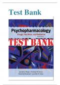 Test Bank For Psychopharmacology&colon; Drugs&comma; the Brain&comma; and Behavior&comma; 4th Edition By Meyer Nursing &vert; All Chapters 1-20&vert; Latest Edition 2025