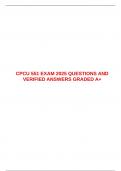  CPCU 551 EXAM 2025 QUESTIONS AND VERIFIED ANSWERS GRADED A&plus;