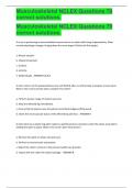 Musculoskeletal NCLEX Questions 79 correct solutions&period;