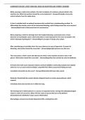 LEADERSHIP HESI EXIT LATEST EXAM REAL EXAM 160 QUESTIONS AND CORRECT ANSWERS