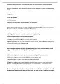NURS6512 FINAL EXAM LATEST VERSION A REAL EXAM 100 QUESTIONS AND CORRECT ANSWERS