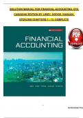 Solution Manual For Financial Accounting&comma; 8th Canadian Edition 2024&comma; by Libby&comma; Hodge&comma; Verified Chapters 1 - 13 Fully Covered&comma; Complete Guide A&plus; &vert;&vert;NEWEST VERSION&vert;&vert;&period;