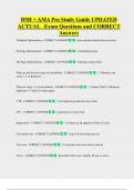 DMI &plus; AMA Pro Study Guide UPDATED   ACTUAL   Exam Questions and CORRECT  Answers
