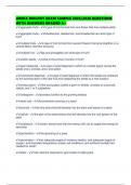 ABEKA BIOLOGY EXAM SAMPLE 2025&sol;2026 QUESTIONS WITH ANSWERS GRADED A&plus;