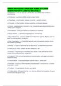 ABEKA BIOLOGY EXAMINATION SHEET 2025&sol;2026 QUESTIONS WITH ANSWERS GRADED A&plus;