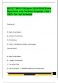 DPSST BP429 Midterm 2024&sol;2025 Exam  Questions and Detailed Answers &vert; Get it  100&percnt; Correct Answers 