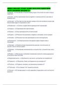 ABEKA BIOLOGY STUDY GUIDE 2025&sol;2026 QUESTIONS WITH ANSWERS GRADED A&plus;