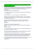 ACTG 4510 END OF COURSE 2025&sol;2026 QUESTIONS WITH ANSWERS GRADED A&plus;