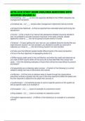 ACTG 4510 STUDY GUIDE 2025&sol;2026 QUESTIONS WITH ANSWERS GRADED A&plus;