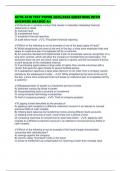 ACTG 4510 TEST PAPER 2025&sol;2026 QUESTIONS WITH ANSWERS GRADED A&plus;