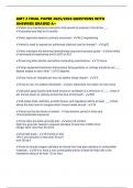 AMT 2 FINAL PAPER 2025&sol;2026 QUESTIONS WITH ANSWERS GRADED A&plus;