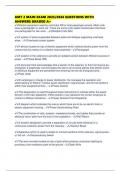 AMT 2 MAIN EXAM 2025&sol;2026 QUESTIONS WITH ANSWERS GRADED A&plus;