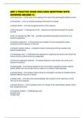 AMT 2 PRACTICE EXAM 2025&sol;2026 QUESTIONS WITH ANSWERS GRADED A&plus;