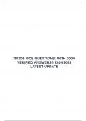  3M 303 WCS QUESTIONS&vert; WITH 100&percnt; VERIFIED ANSWERS&excl;&excl; 2024 2025 LATEST UPDATE