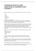 VETERANS EMPLOYMENT TRAINING EXAM PACKAGE DEAL&vert;&vert; QUESTIONS AND ANSWERS 100&percnt; CORRECT&excl;&excl;