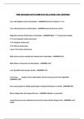 PBSI 306 EXAM 3 WITH COMPLETE SOLUTIONS 100&percnt; VERIFIED&excl;&excl;