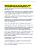 CALMHSA MEDI-CAL PEER SUPPORT PRACTICE EXAM 2025&sol;2026 QUESTIONS WITH ANSWERS GRADED A&plus;