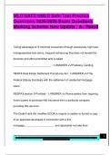 MLO SAFE NMLS Safe Test Practice  Questions 2025&sol;2026 Exam Questions  Marking Scheme New Update &vert; A&plus; Rated