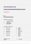 Solution manual for  Financial accounting fundamentals 8th edition by john wild All Chapters 1-13