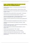 CLASS F LICENSE GEORGIA PRACTICE EXAM 2025&sol;2026 QUESTIONS WITH ANSWERS GRADED A&plus;