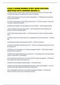 CLASS F LICENSE GEORGIA STUDY GUIDE 2025&sol;2026 QUESTIONS WITH ANSWERS GRADED A&plus;